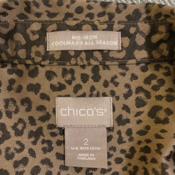 Chico’s No-Iron button up shirt - Picture 6 of 6